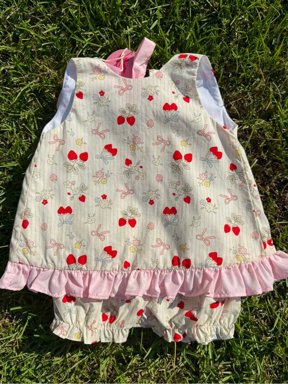 Strawberry Bloomer Set